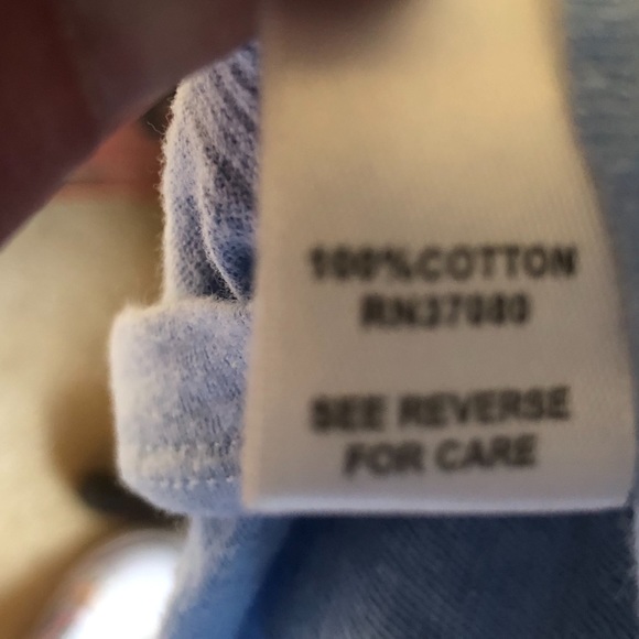 CATO baby blue tee shirt! Sz M - Picture 6 of 7
